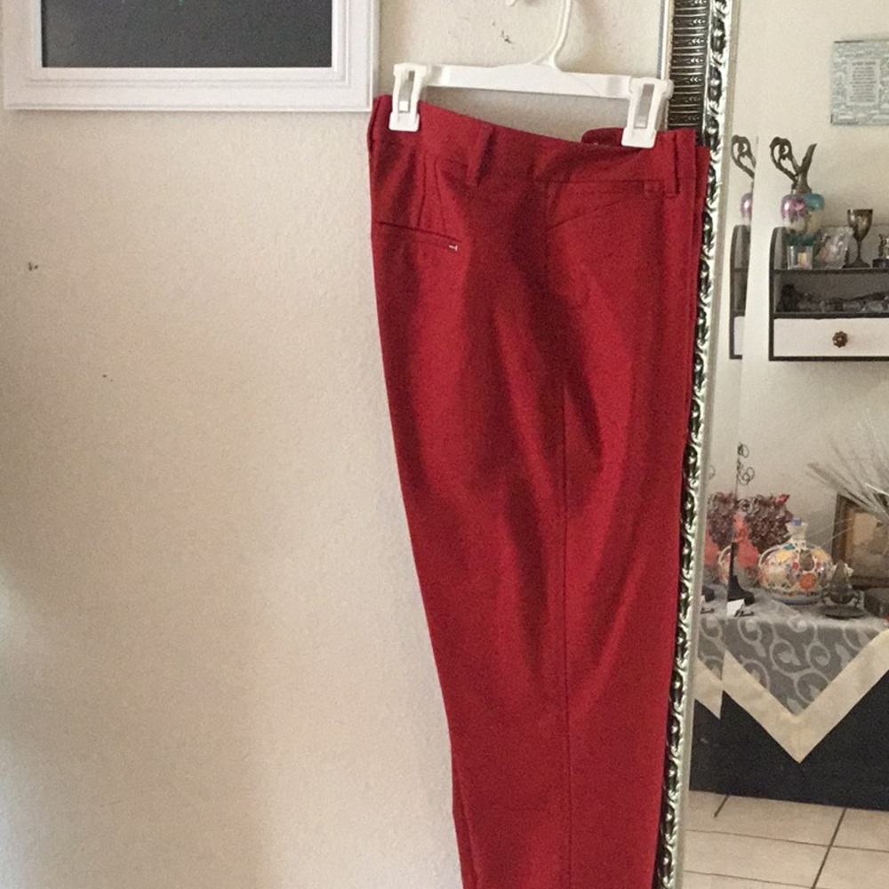 Red pants